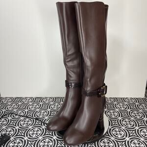 KAREN SCOTT Isabell Dress Boots brown, 7M